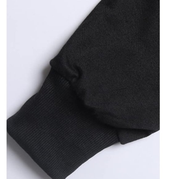 Women Army Green Long Sleeve Cropped Sweatshirt - Picture 4 of 7